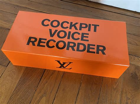 Louis Vuitton AW21 ‘Cockpit Voice Recorder’ Box Set